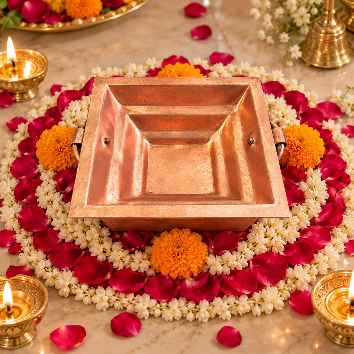 Pure Copper Havan Kund