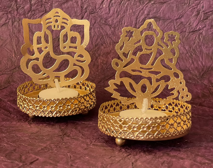 Divine Shadow Tea-Light Holder Set Of 4