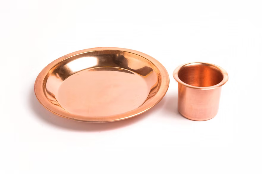 Panchpaatra (Plate With Glass)
