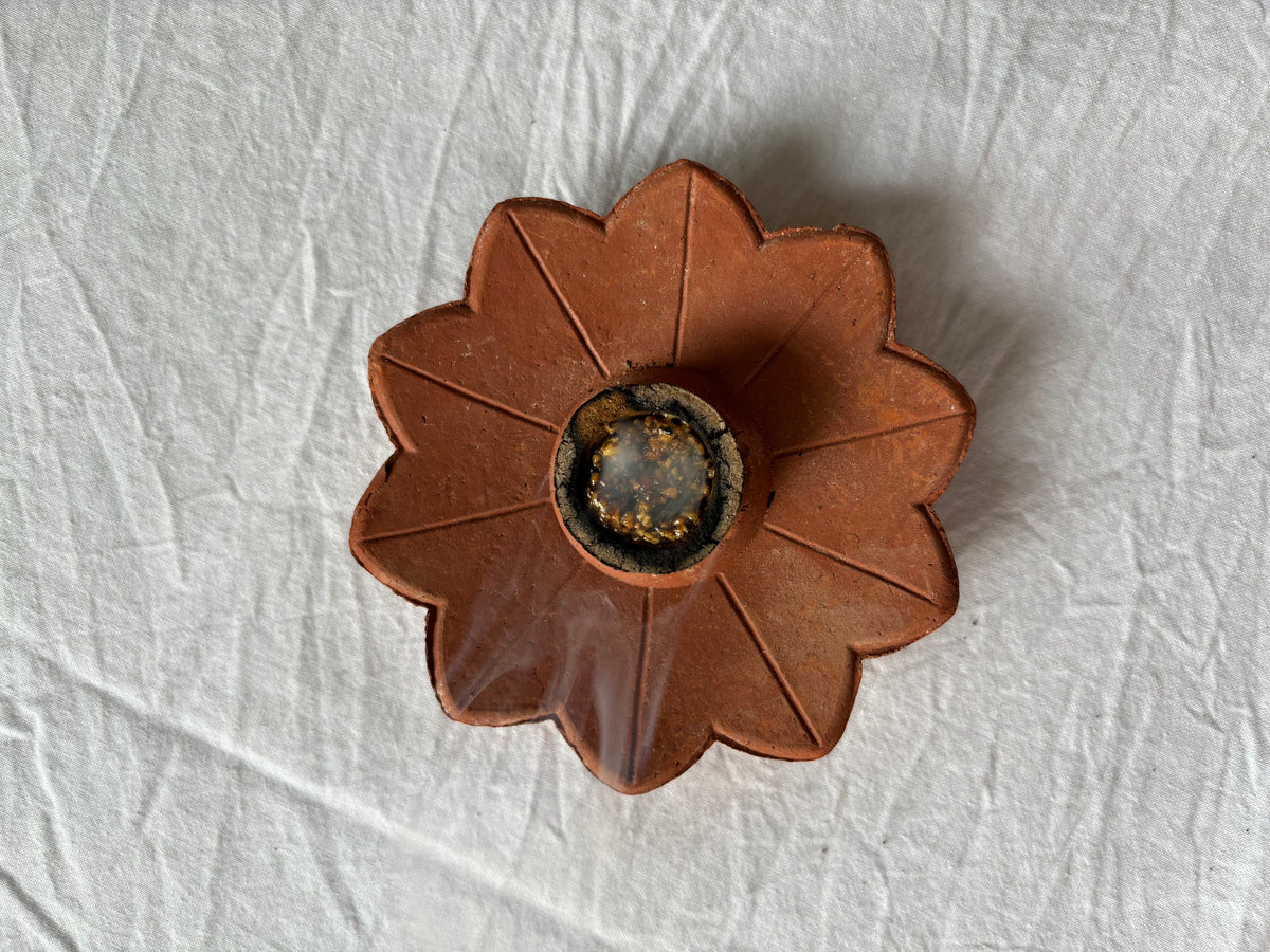 Terracotta Tortoise Diya