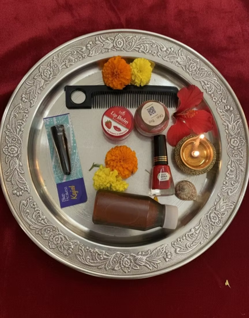Shringar Offering For Adishakti Maa