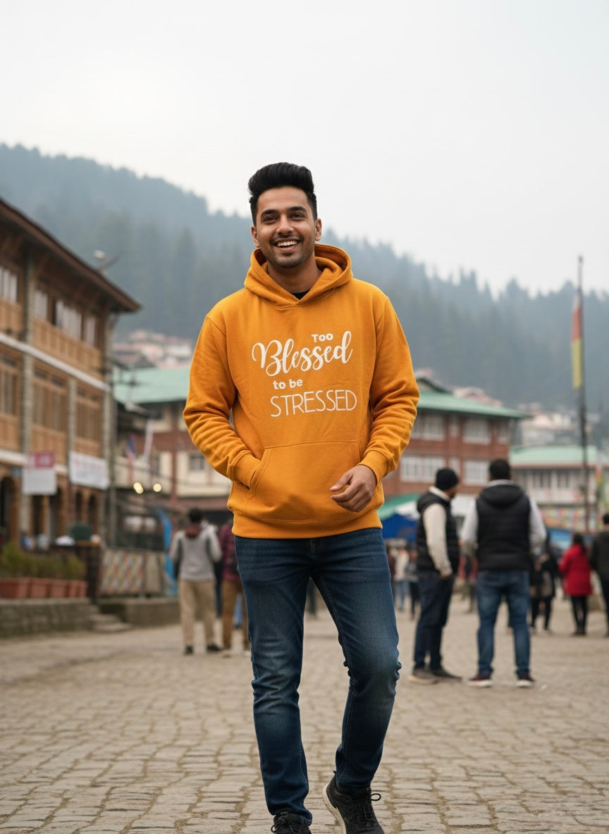 Too Blessed To Be Stressed - Hoodie