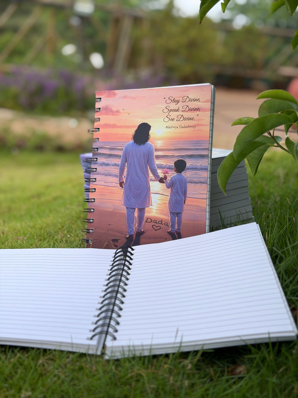 Stay Divine. Speak Divine. See Divine. - Notebook