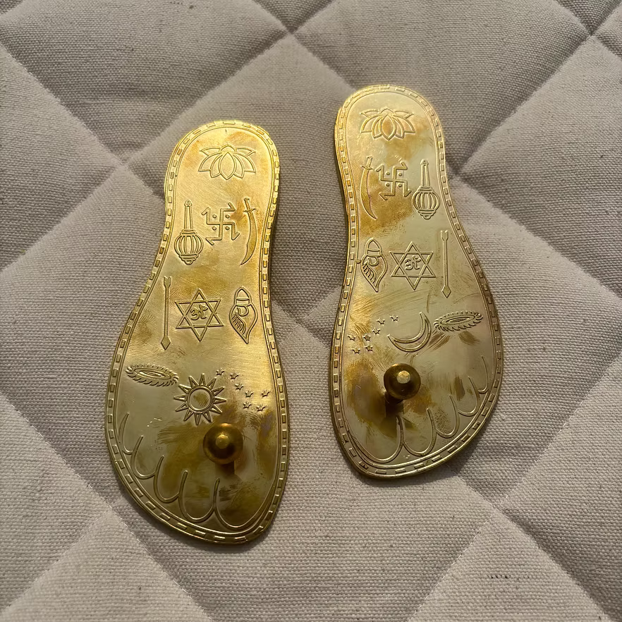 Brass Padukas