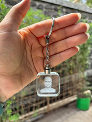 Crystal Keychain - With Divine Light Image