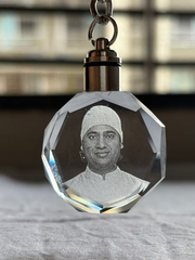 Crystal Keychain - With Divine Light Image