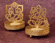 Divine Shadow Tea-Light Holder Set Of 4