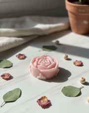 Floral Soy Wax Candle - Divine Soaps