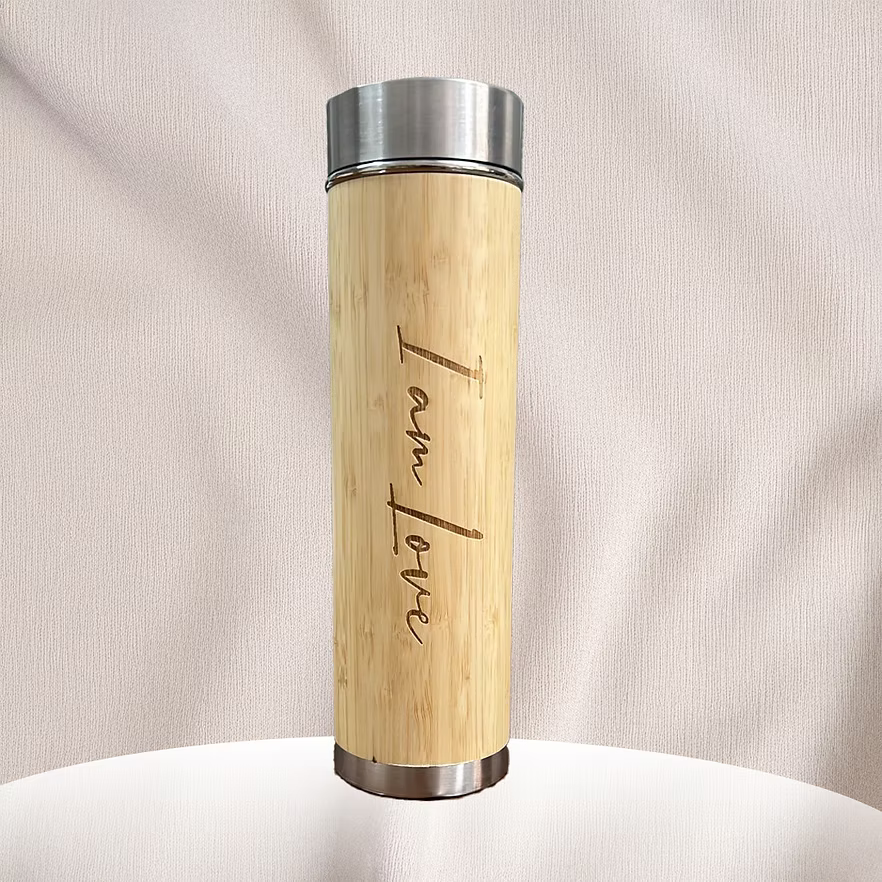 I Am Love - Bamboo Bottle