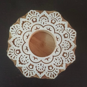 Block print tea-light
