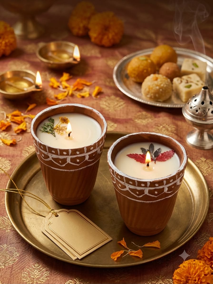 Cutting Chai Terracotta Soywax Candles