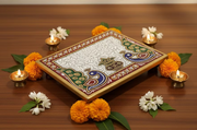 Wooden Pooja Chowki