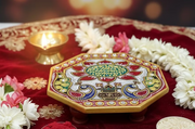 Wooden Pooja Chowki